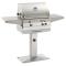 Fire Magic Aurora A430s Post Mounted Grill With Rotisserie