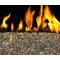 Bronze Reflective Fire Glass