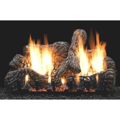 Empire Charred Oak 24" Remote Ready Vent Free Gas Logs