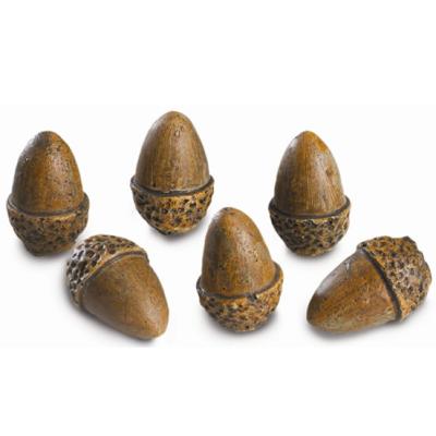 6 Decorative Acorns For Gas Fireplaces