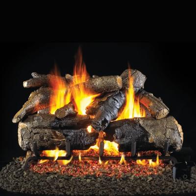 Real Fyre 30 Inch Charred American Oak Vented Log Set