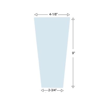 Gas Light Glass For Six Sided Head
