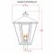 Apollo III Post Mount Gas Light