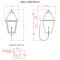 Atlas II Wall Mount Gas Light