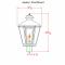Apollo I Post Mount Gas Light