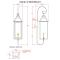 Vulcan II Wall Mount Gas Light