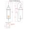 Vulcan III Wall Mount Gas Light