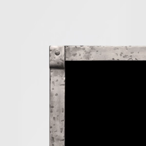 Forged Iron Pewter Frame
