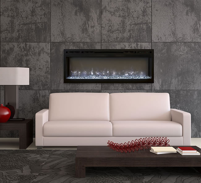 Modern Flames Spectrum Flush Mount Electric Fireplace Fine's Gas