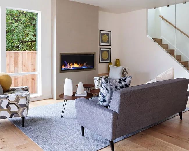 Artisan 48-Inch Vent Free Linear Fireplace | Fine's Gas