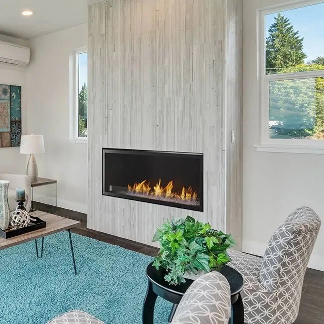 Monessen Artisan Contemporary Linear Fireplace System | Fine's Gas