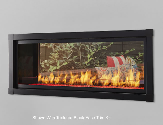 Artisan See-Through Vent Free Linear Fireplace | Fine's Gas