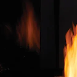 Black Reflective Glass Interior Liner