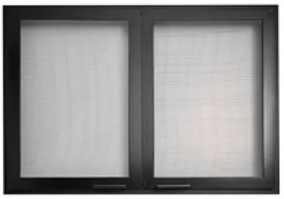 Operable Mesh Cabinet Door Option