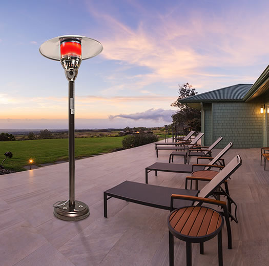 Natural Gas Outdoor Patio Heater Fine's Gas