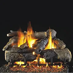 (image for) Real Fyre Charred American Oak Gas Logs