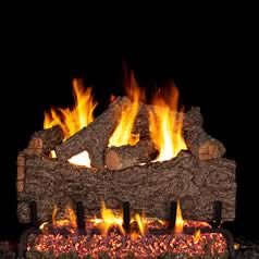 Real Fyre Chestnut Oak Gas Logs