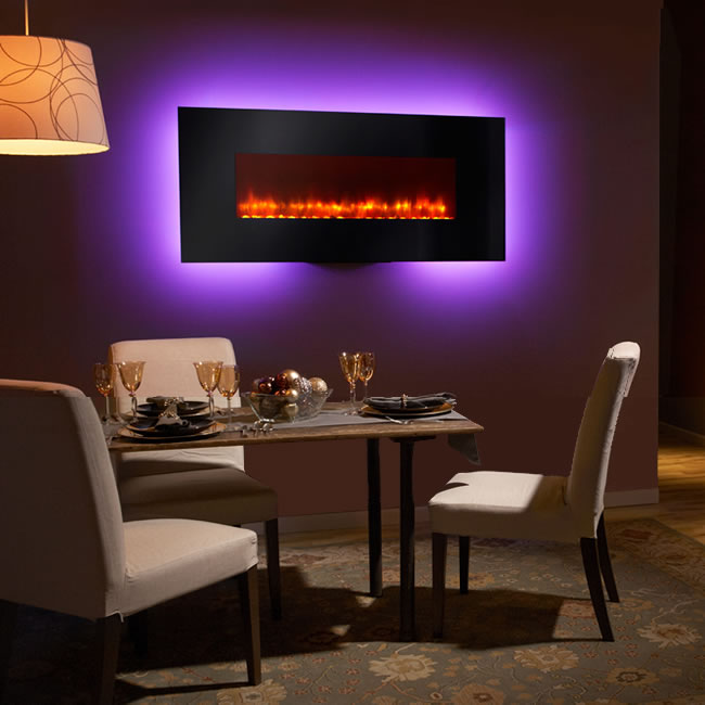 Simplifire 58 Wall Mount Electric Fireplace Fine S Gas