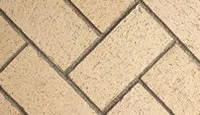 Ivory Full Herringbone Fire Brick