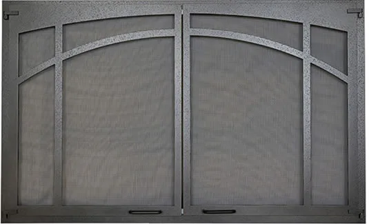 Screen Doors With Textured Iron Finish