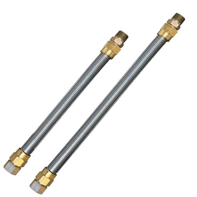 Ultra High Capacity Flex Connectors, Flexible Gas Supply Line Fireplace