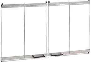 Optional Bi-Fold Glass Doors