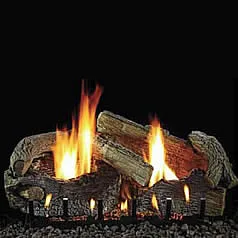 (image for) Empire Stacked Aged Oak Gas Logs