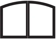 Breckenridge Select Firebox Arch Door