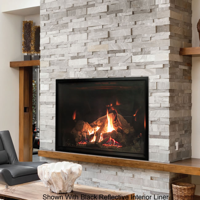 Rushmore 50 Inch TruFlame Direct Vent Fireplace | Fine's Gas