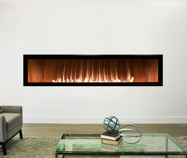 Boulevard 60 Inch Vent Free Linear, Boulevard 60 Inch Vent Free Linear Fireplace