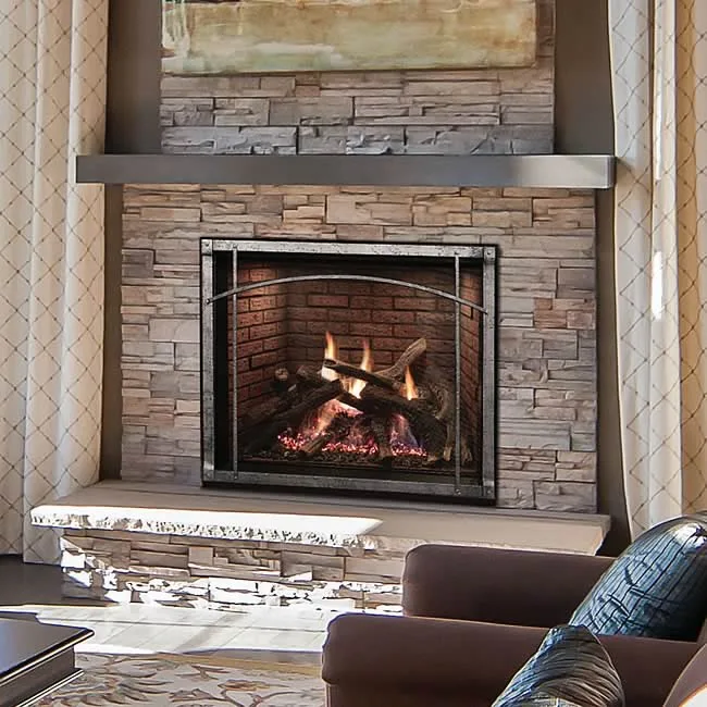 Rushmore 40 Inch TruFlame Direct Vent Fireplace | Fine's Gas